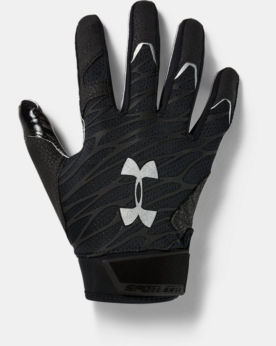 Under Armour UA Spotlight Football Gloves Black Size Xl1326218 001 for sale online 